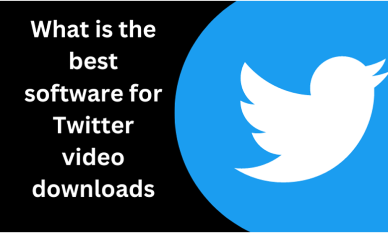 What is the best software for Twitter video downloads?